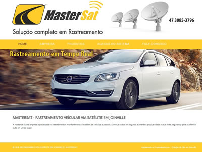 Mastersat | Rastreamento veicular via satélite em Joinville